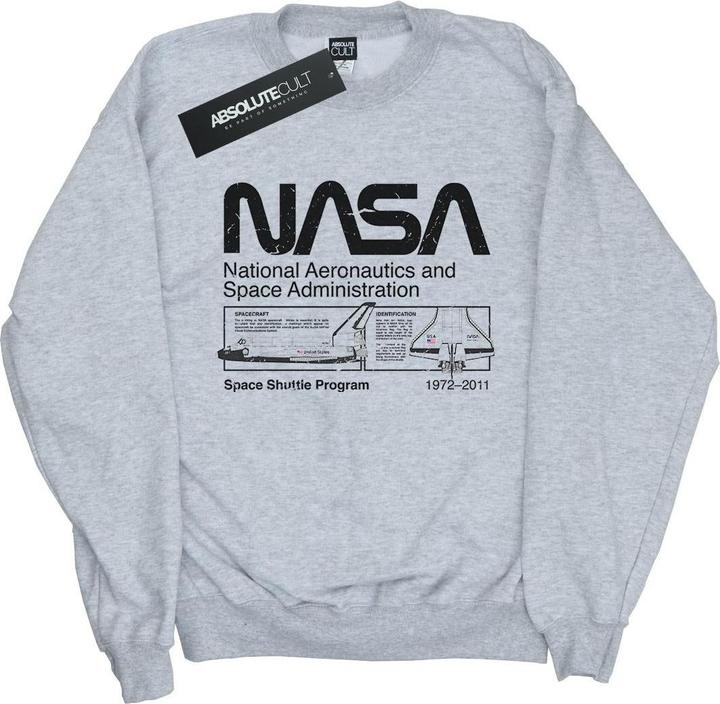 Nasa Classic Space Shuttle Sweatshirt Mädchen