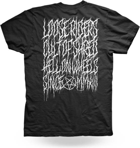 Image du produit Loose Riders Black Metal Tee (XXL)