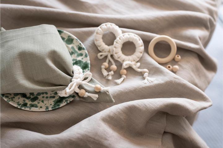 Actual product image Creativ Company Mini Craft Kit - Macramé - Napkin Ring (977627)