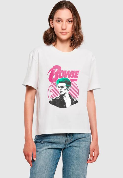 Actual product image Merchcode Ladies David Bowie Tee - 171801 (L)