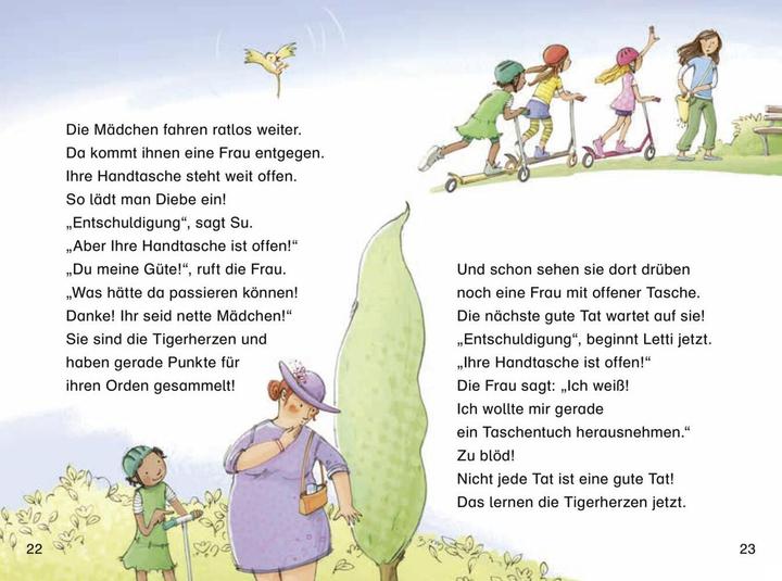 Produktbild Duden Leseprofi – Mutige Mädchen halten zusammen, 2. Klasse (Deutsch, Dagmar Chidolue, Angela Glökler, 2023)