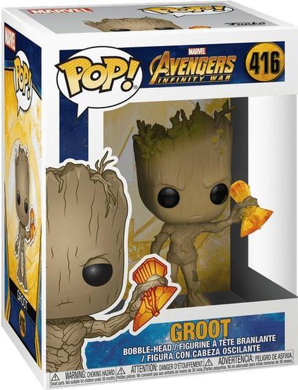 Actual product image Funko POP! - Avengers Infinity War: Groot Stormbreaker