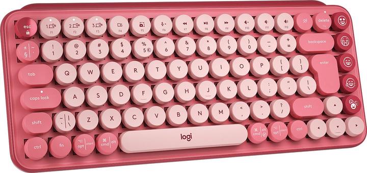 Logitech Pop Keys Heartbreaker (Eng. Int., Kabellos)
