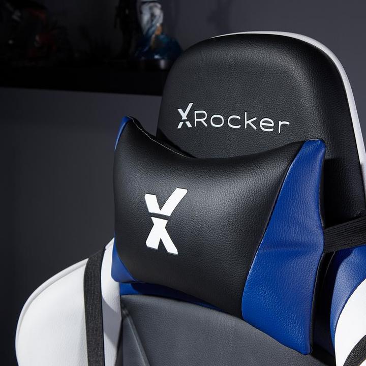Produktbild X Rocker X-Rocker Agility Ergonomische Gaming Stoel - Blauw