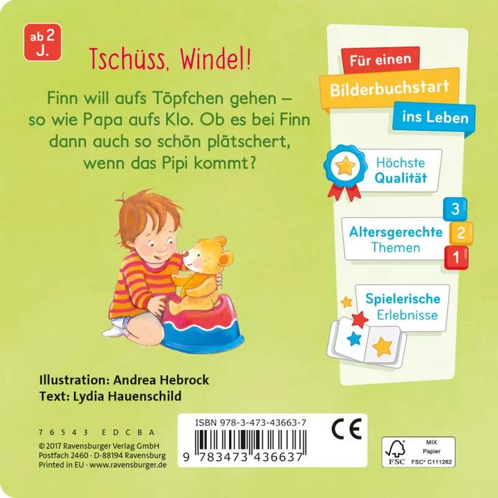 Produktbild Ravensburger Finn geht aufs Töpfchen (Deutsch)
