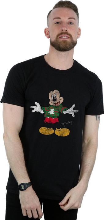 Immagine prodotto Disney Mickey Mouse Christmas Jumper Maglietta Uomo (XXL)