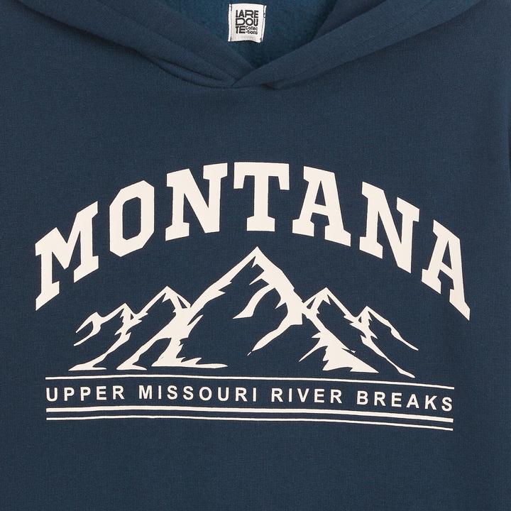 Actual product image La Redoute Collections Hooded sweatshirt mountains (102)
