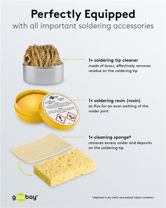 Image du produit Goobay Aide au soudage avec 4 bras flexibles (Troisième main)