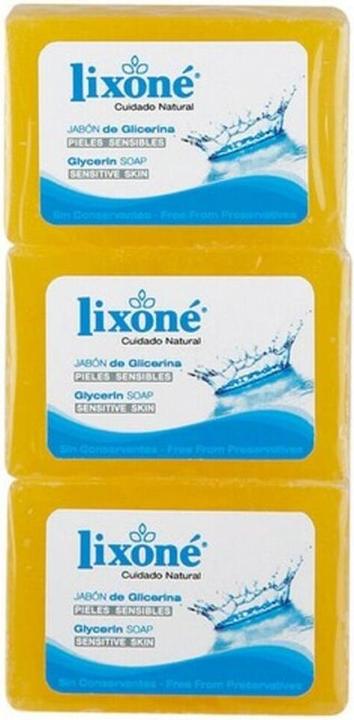 Produktbild Lixone GLICERINA NATURAL jabón piel sensible 3 x 125 gr (Hartseife)