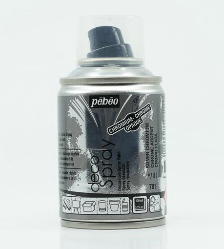 Image du produit Pebeo Decospray Peinture acrylique chromée (Chrome Argent, 100 ml)
