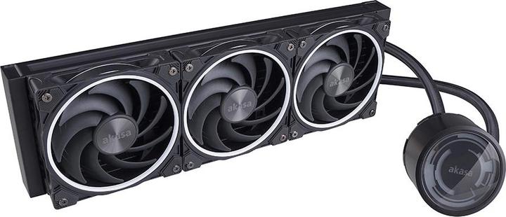 Actual product image Akasa SOHO 360 Processor All-in-one liquid cooler Black 1 pc(s)