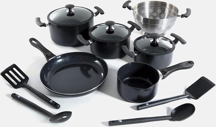 BK Vivid Pannenset 13-delig - Inductie - Geschikt voor alle warmtebronnen - PFAS-vrij - Ovenbestendig - (Pan set + pot set)