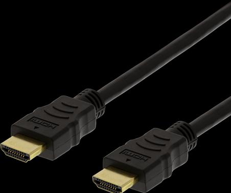 Productafbeelding Deltaco HIGH-SPEED FLEX HDMI kabel 4M 4K UHD zwart (4 m, HDMI)