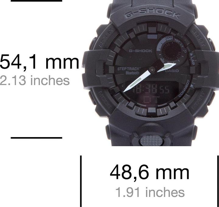 Produktbild G-Shock Gba-800-1aer (Sportuhr, Digitaluhr, Analoguhr, Hybrid Uhr, Chronograph, 49 mm)