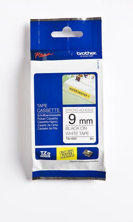 Brother P-Touch (0.90 cm, Weiss)