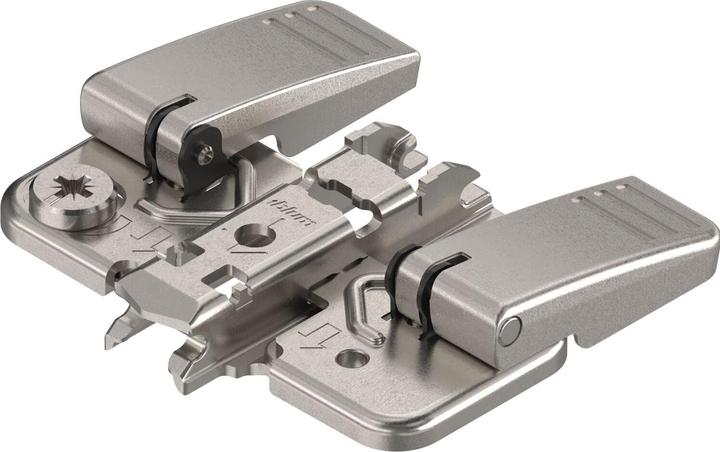 Actual product image Blum Cross mounting plates CLIP Corner mounting