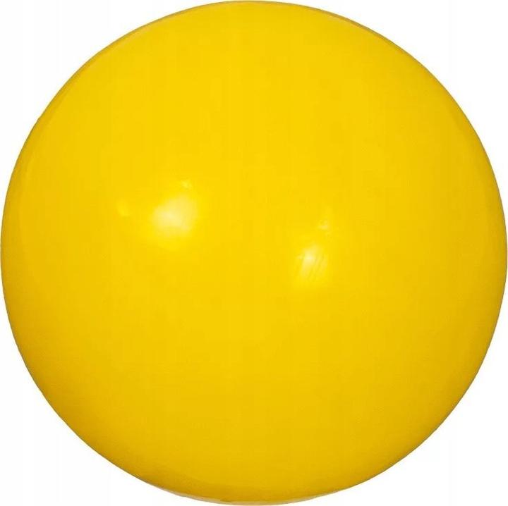 Balle de gymnastique pour yoga, Pilates, rééducation, 16 cm, jaune (16 cm)