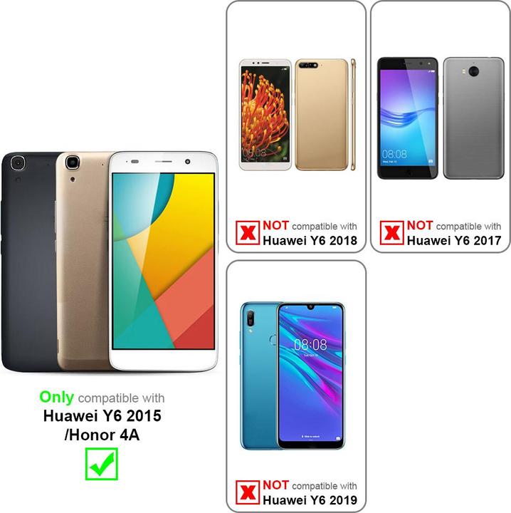 Immagine prodotto Cadorabo Custodia per Huawei Y6 2015 / Honor 4A universale (Onore 4A)