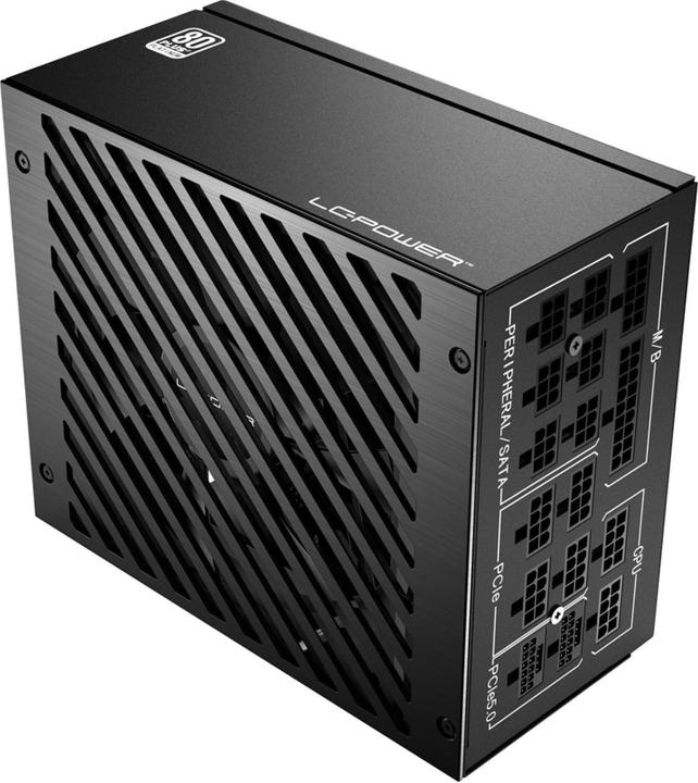 Actual product image LC-Power LC850P V3.0 Platinum PCIe 5.0 Modular 850W 80+ plat retail (850 W)