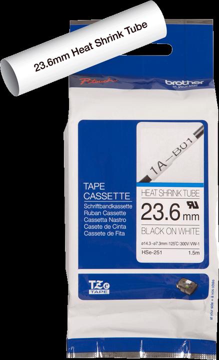 Actual product image Brother Hse-251 (2.36 cm, Black, White)
