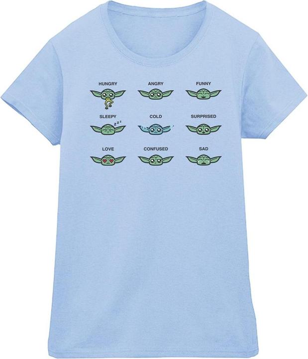 Image du produit Star Wars - T-shirt MANDALORIAN GROGU MOOD - Femme (M)