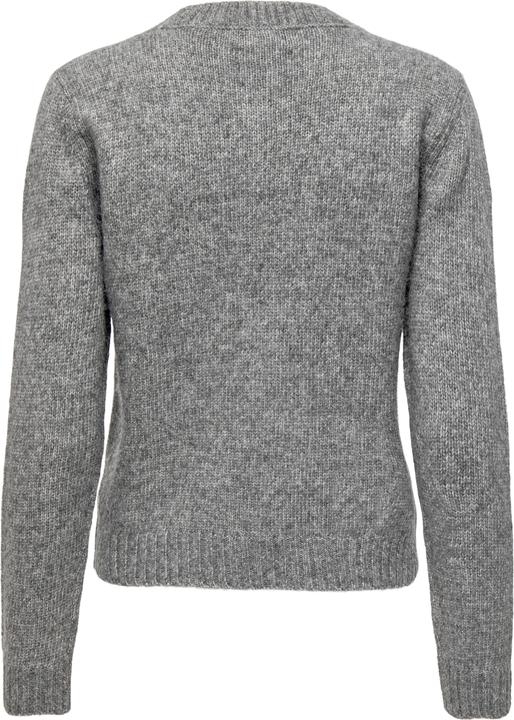 Actual product image JdY Knit Fit Round neck Ribbed cuffs Pullover Knitted jumper (XL)