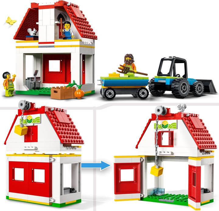 Produktbild LEGO Bauernhof mit Tieren (60346, LEGO City)