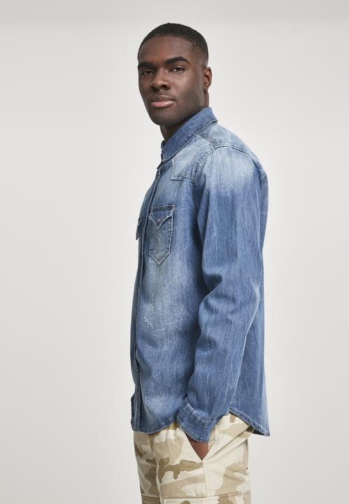 Immagine prodotto Brandit Riley - Camicia di jeans (4XL)