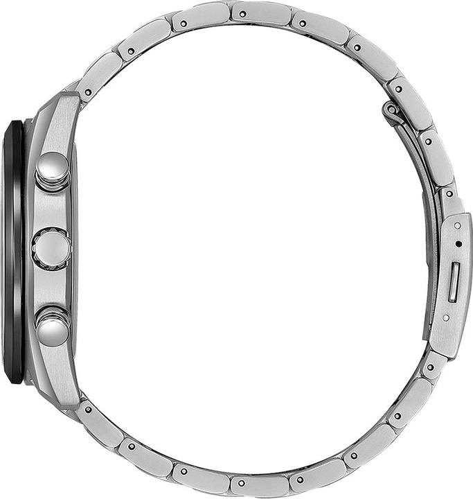 Immagine prodotto Citizen BY1018-80E Eco-Drive Moon Phase Orologio radiocomandato in titanio 43mm 10ATM (Orologio a fase lunare, 43 mm)