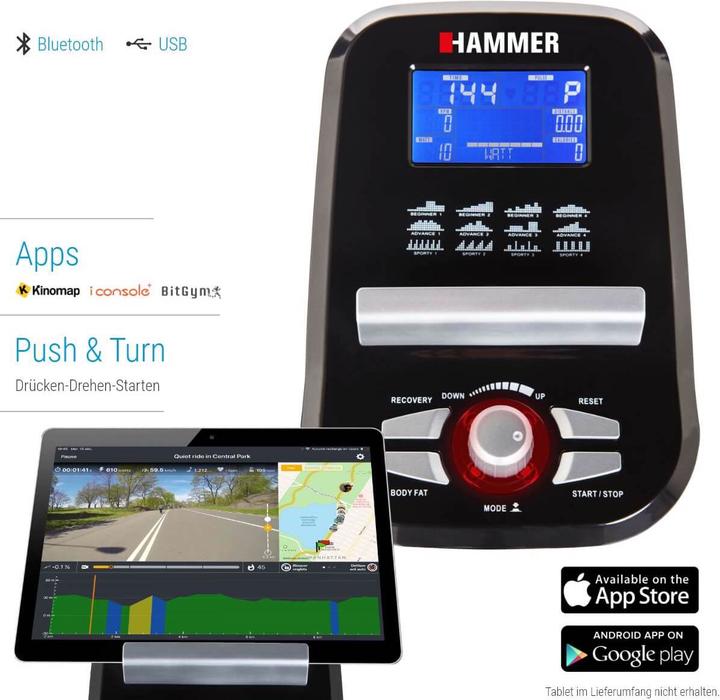 Produktbild Hammer Fitness Cardio XT6 BT