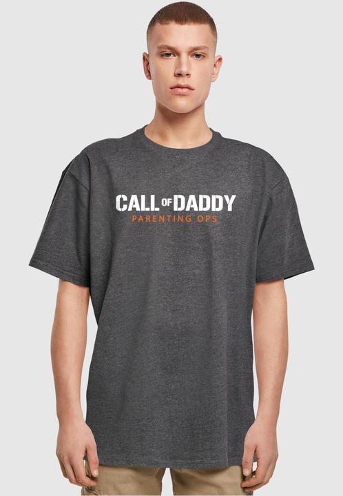 Image du produit Merchcode Fathers Day - Tee surdimensionné lourd d'appel de papa - 112959 (XL)