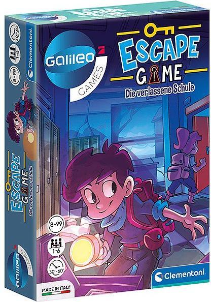 Actual product image Clementoni Galileo Escape The Abandoned School (German)