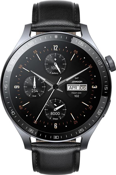 Actual product image Joyroom Classic Series JR-FC2 Pro Smart Watch (Answer/Make Call)-Space Grey (227 mm)