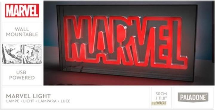 Actual product image Paladone Products Marvel - Lamp Logo Marvel Neon LED
