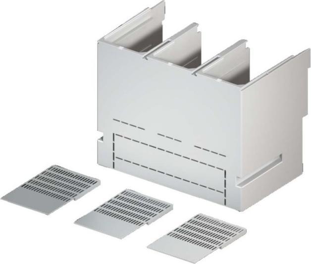 Produktbild Rittal 9677.790 - Regal-Abdeckung - Weiss - Polyamid - 1,24 kg