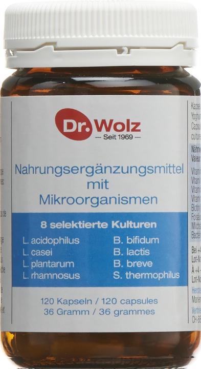 Produktbild Dr. Wolz Microorganismen Kapsel (120 Stück, Kapseln, 138 g)