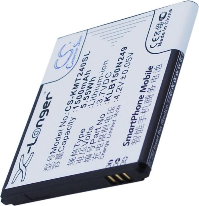 Immagine prodotto AccuCell Batteria per Kazam Trooper 2 4.0, KLB150N249