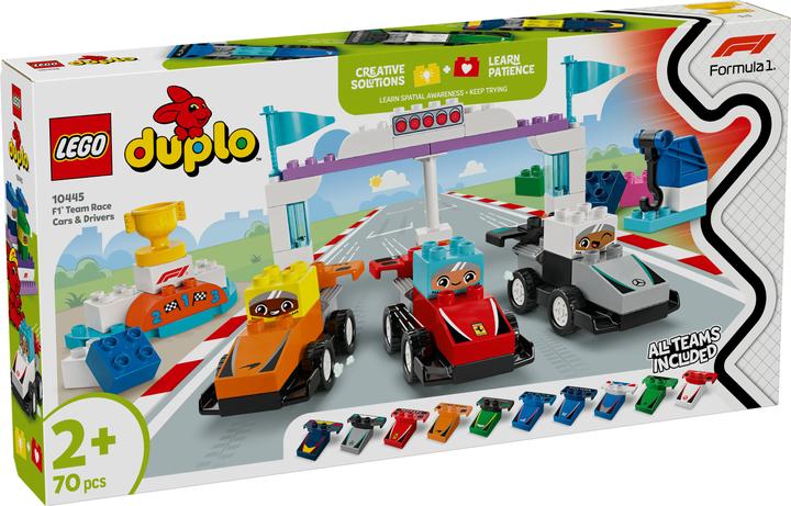 Produktbild LEGO F1 Team Rennautos mit Rennfahrern (10445)