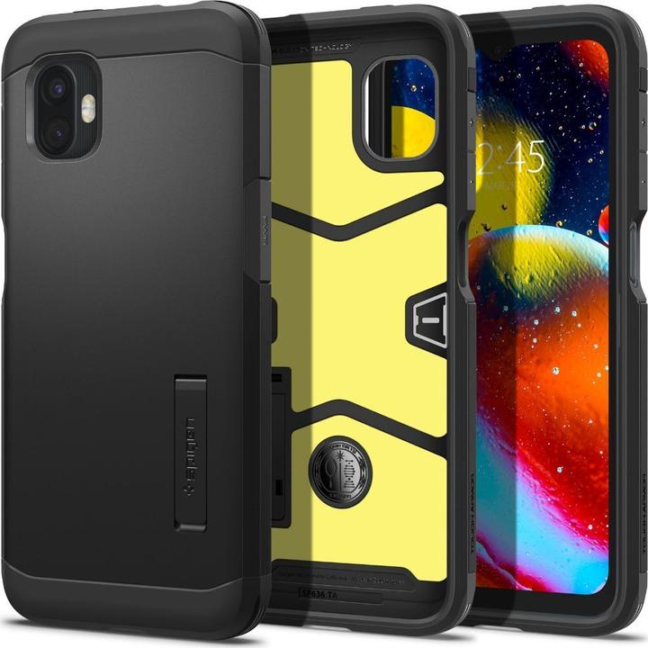 Produktbild Spigen TOUGH ARMOR GALAXY XCOVER 6 PRO Black (Samsung Galaxy XCover 6 Pro)