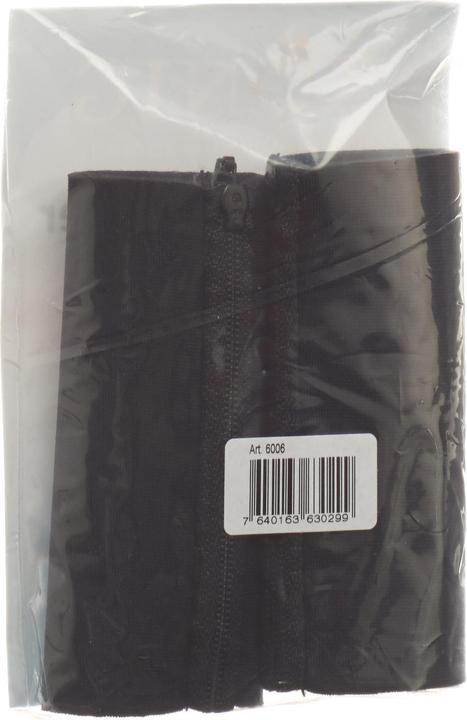 Actual product image König Chain Grip pad crutches black zipper