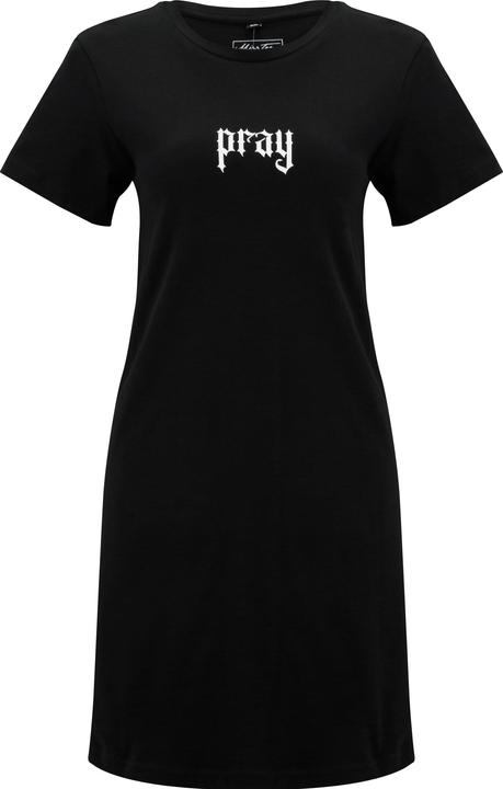Miss Tee Praying Hands Ladies Tee Dress - 170789