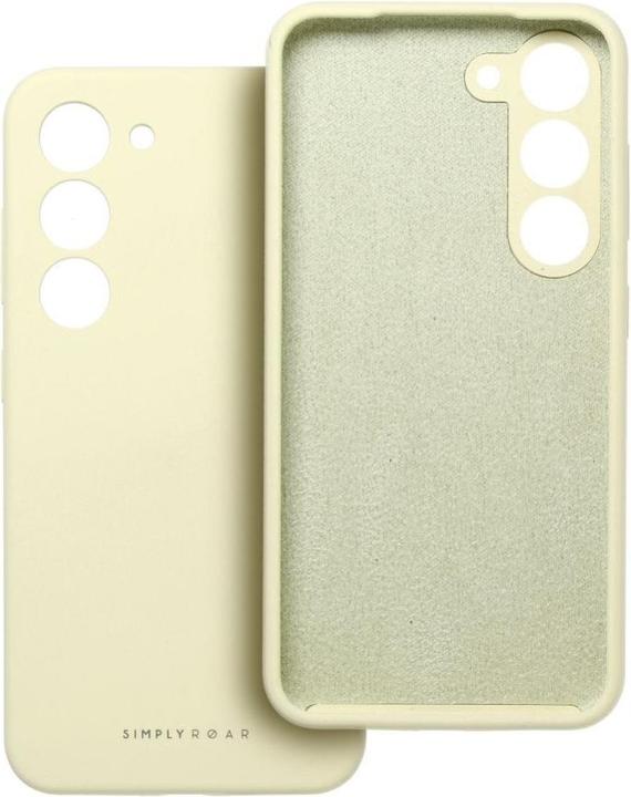 Produktbild Roar Back panel cover case CLOUD SKIN for SAMSUNG A34 5G Light Yellow (Samsung Galaxy A34 5G)