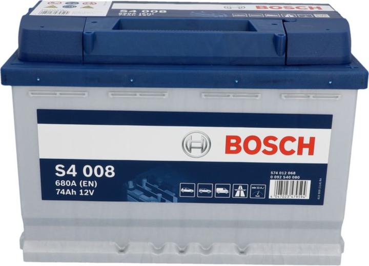 Produktbild Bosch Automotive S4 008 (12 V, 74 Ah, 680 A)