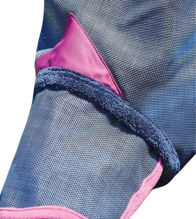 Produktbild Weatherbeeta Pferde Fliegenmaske mit Nasenschutz Comfitec Deluxe Netzmaterial langlebig