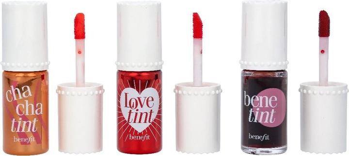 Produktbild BeneFit Cosmetics Lip Tints to Love (Gold, Rot, Violett)