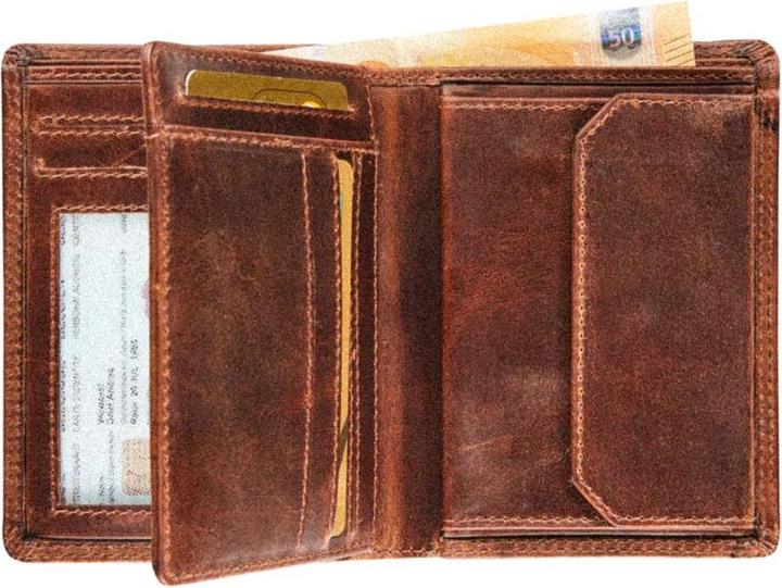 Image du produit Maverick The Original portefeuille cuir avec poche monnaie, brun