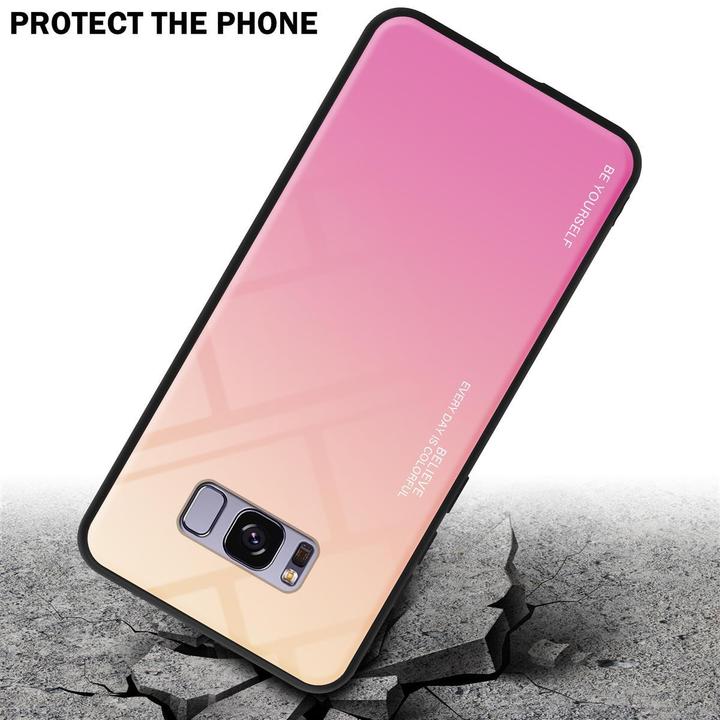Immagine prodotto Cadorabo Copertura in vetro TPU 2 colori (Samsung Galaxy S8+)