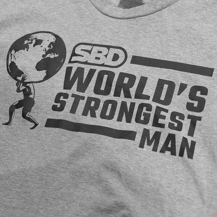 Actual product image SBD World’s Strongest Man T-Shirt (4XL)