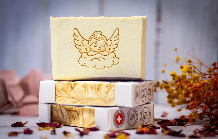 Actual product image Vivi Soaps Schutzengel Sonnenblumen-Sandelholz Seife (Hard soap)