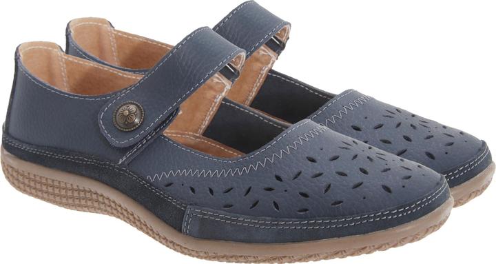 Immagine prodotto Boulevard Scarpe Mary Jane estive con modello a buchi e velcro a misura larga (37)